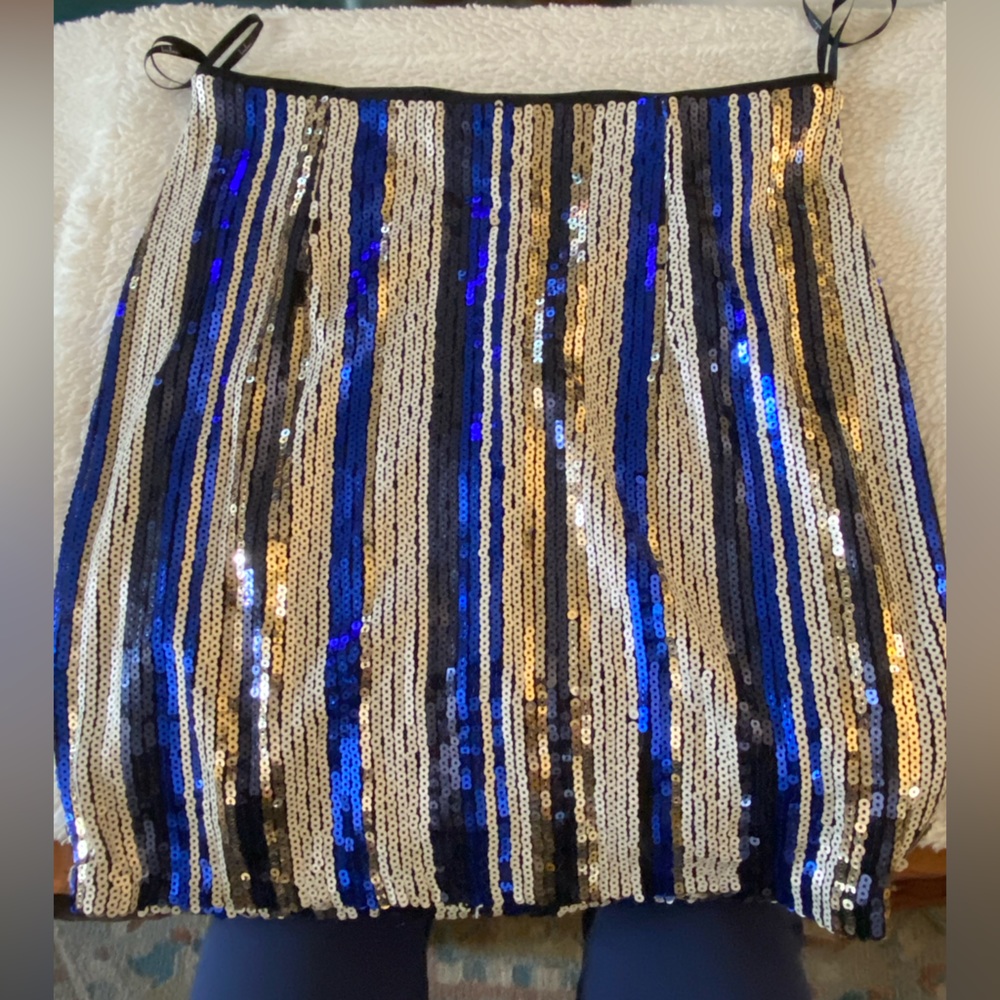 Lulu’s sequin mini skirt